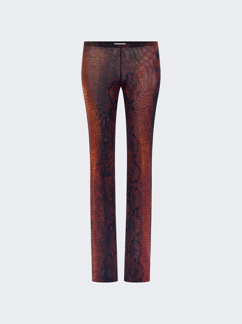 Mesh Trouser Python Print 1