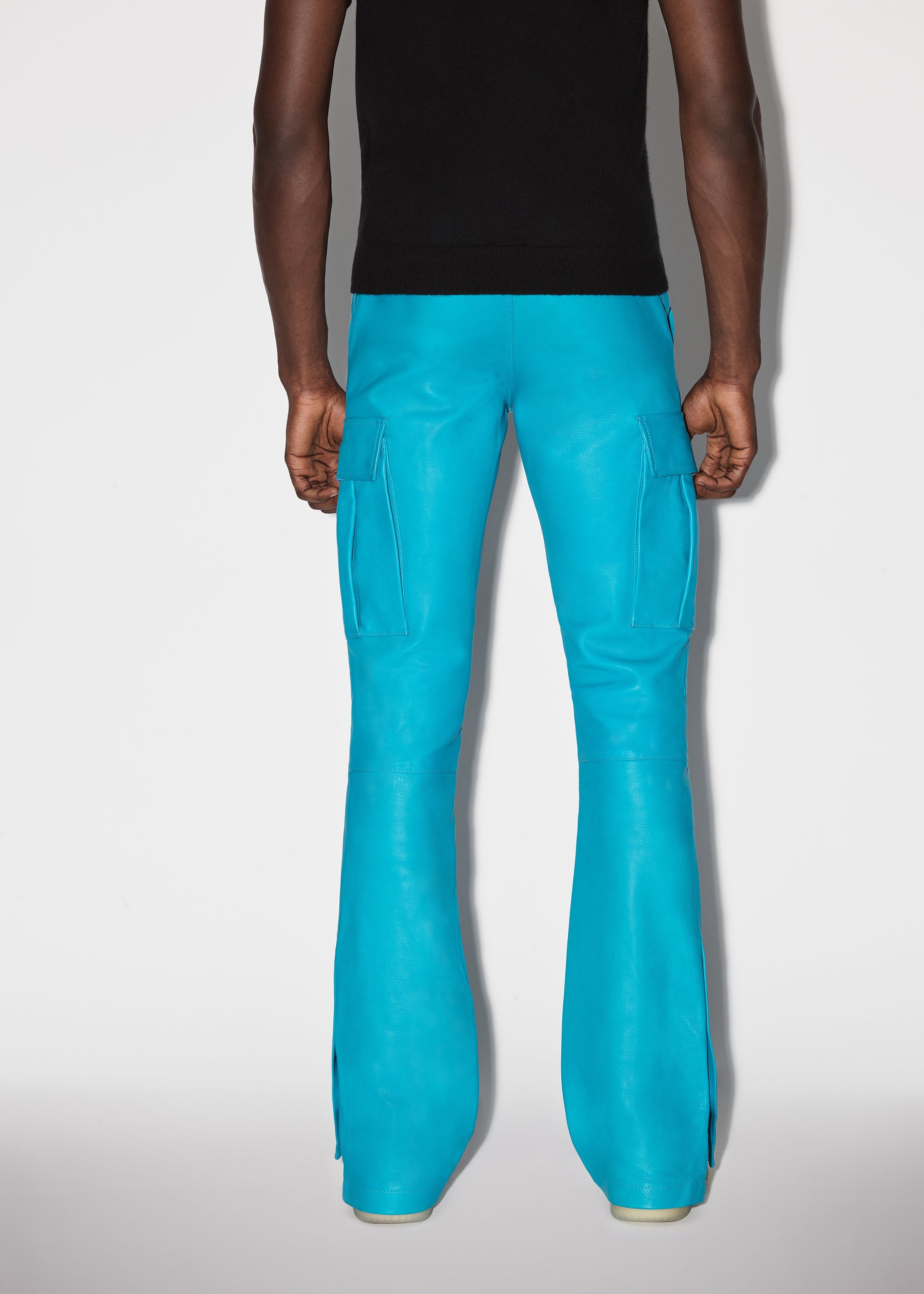 LEATHER CARGO FLARE - 4