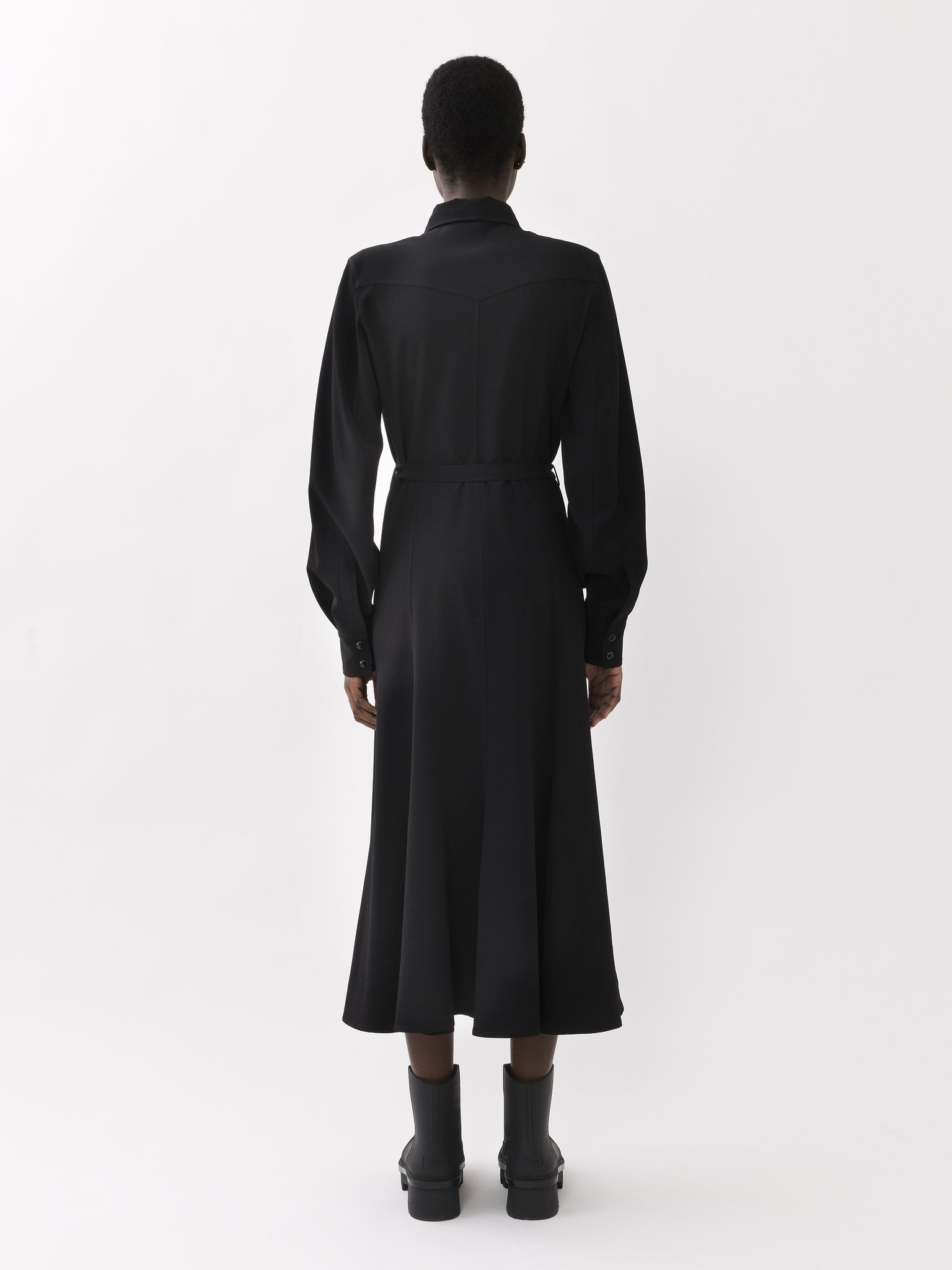 MIDI SHIRT DRESS - 4