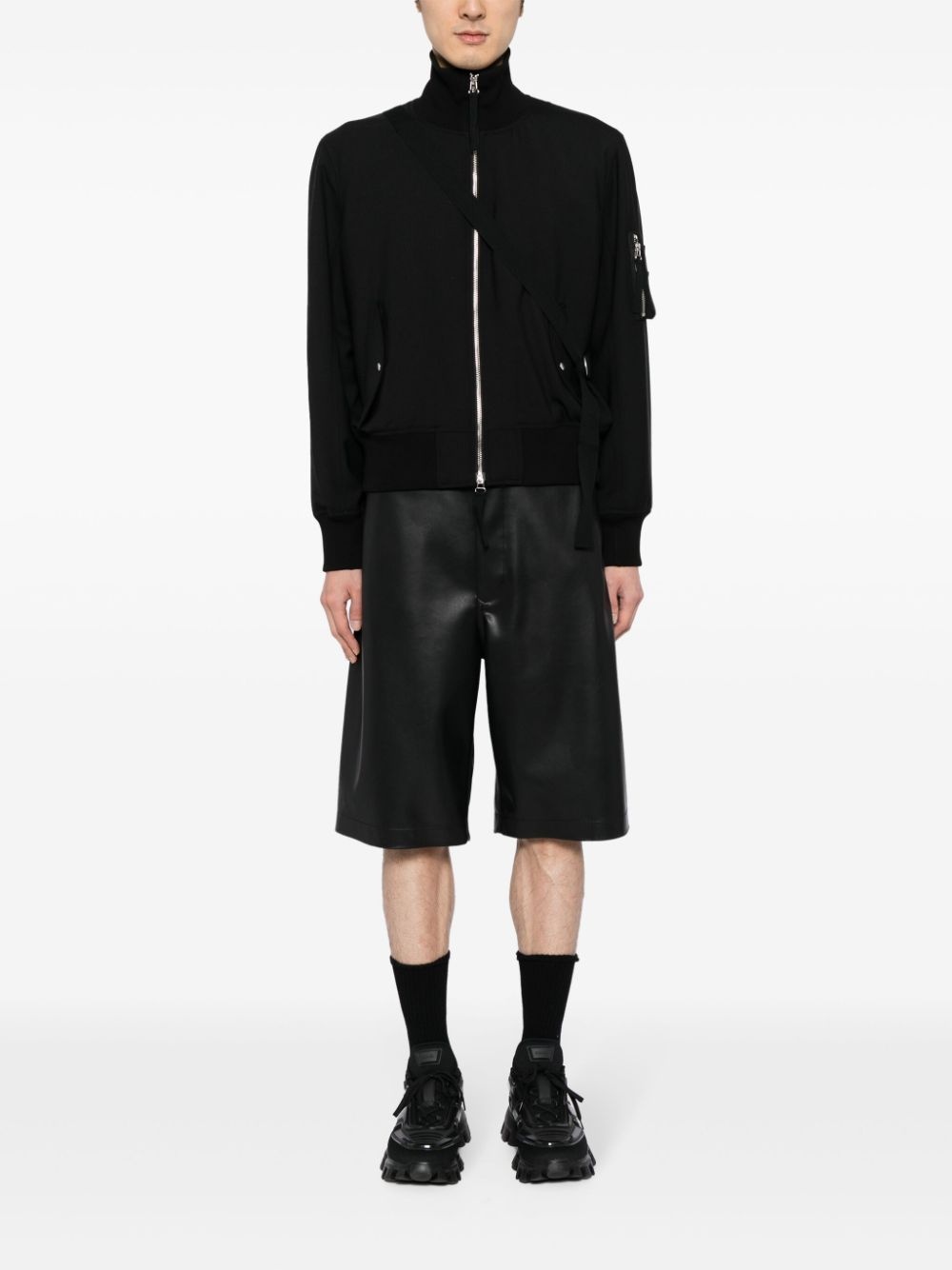 Seatbelt bomber jacket - 3