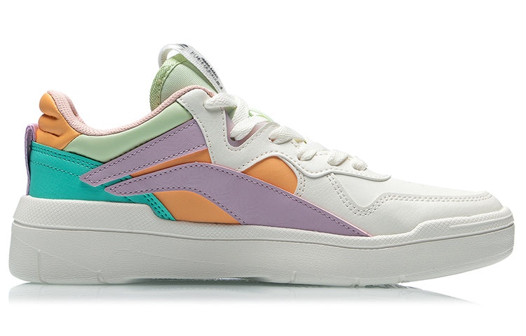 (WMNS) Li-Ning Superwave Low 'White Purple Green' AECR004-2 - 2