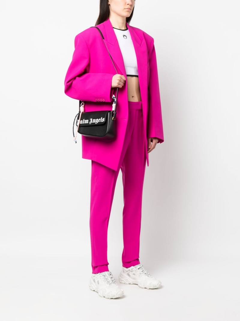 Palm Angels Crash logo-print shoulder bag outlook