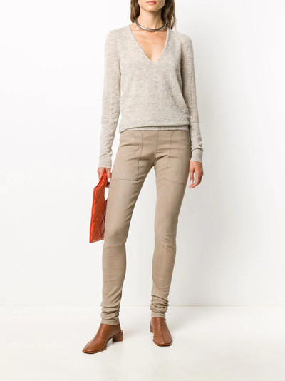 Rick Owens v-neck jumper outlook