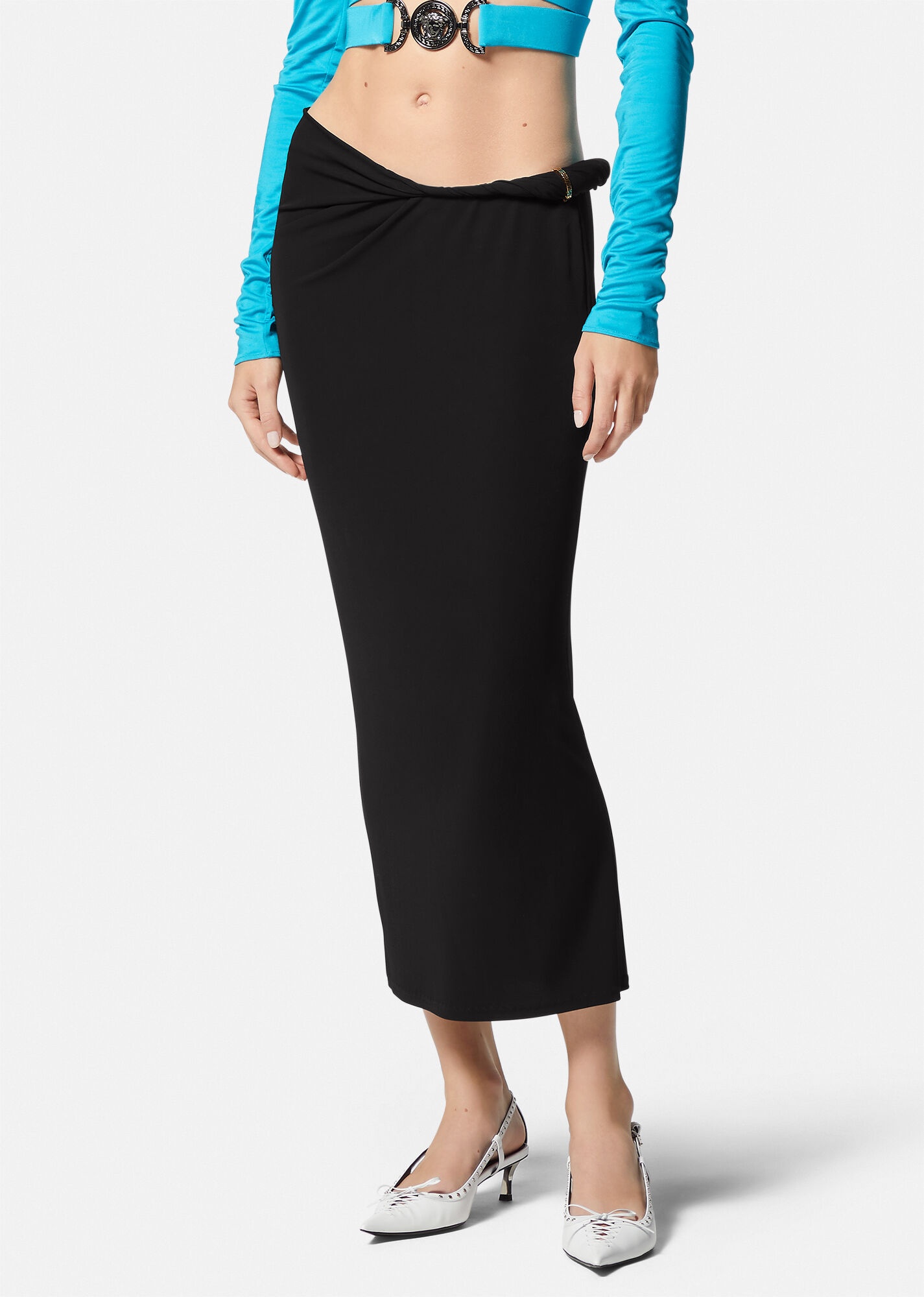 Rolled Pencil Skirt - 3
