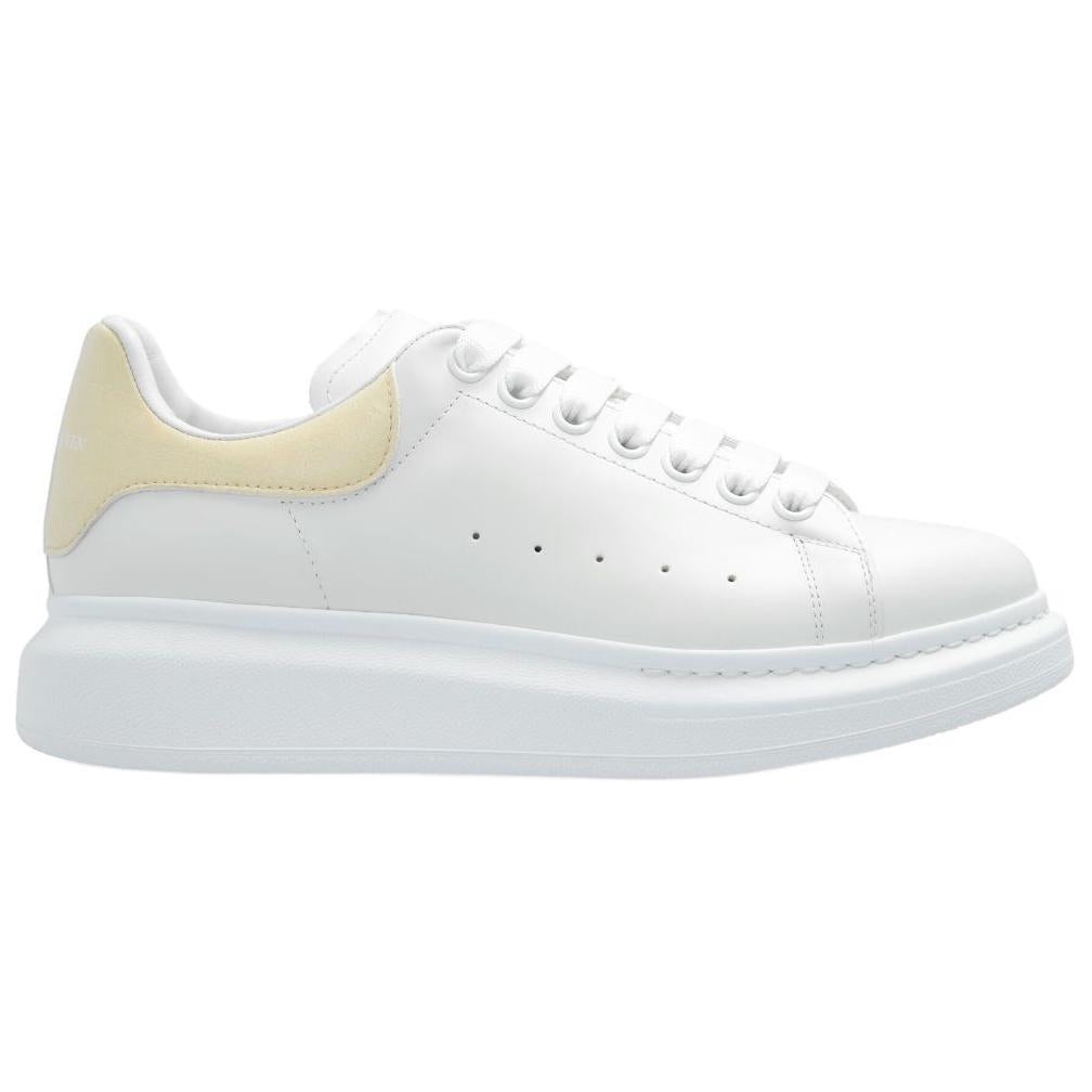 (WMNS) Alexander McQueen Oversized Sneakers 'Baby Yellow White' 718233WIEEL8762 - 2