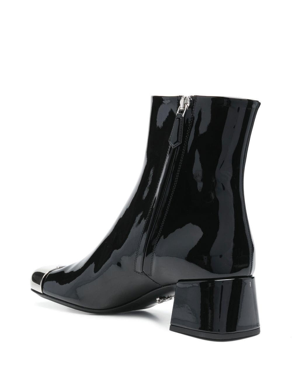 triangle logo plaque boots - 3