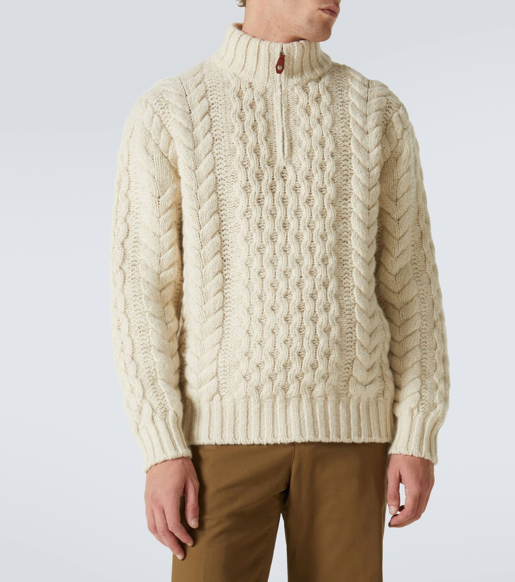 Valduggia half-zip cashmere sweater - 3