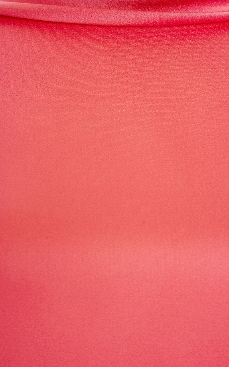 Shiny Satin Maxi Dress pink 5