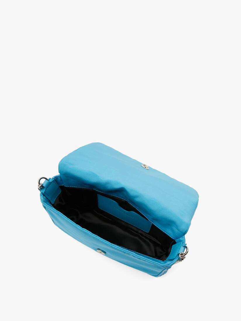 Small Skull Bag in Cerulean - 4