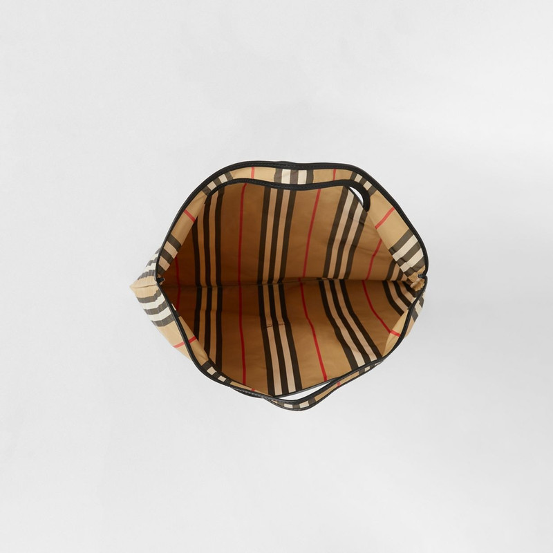 Icon Stripe Nylon Packaway Pocket Tote 6