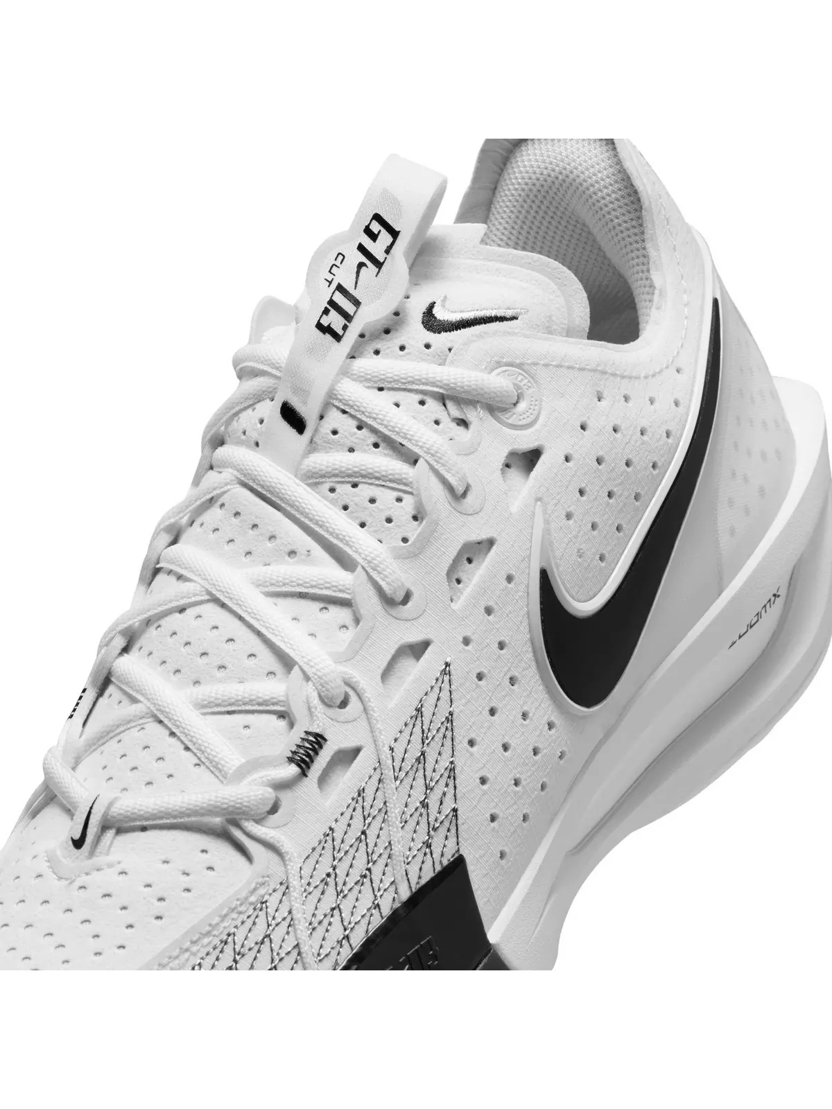G.T. Cut 3 "White/Black" Men's Basketball Shoe - 7