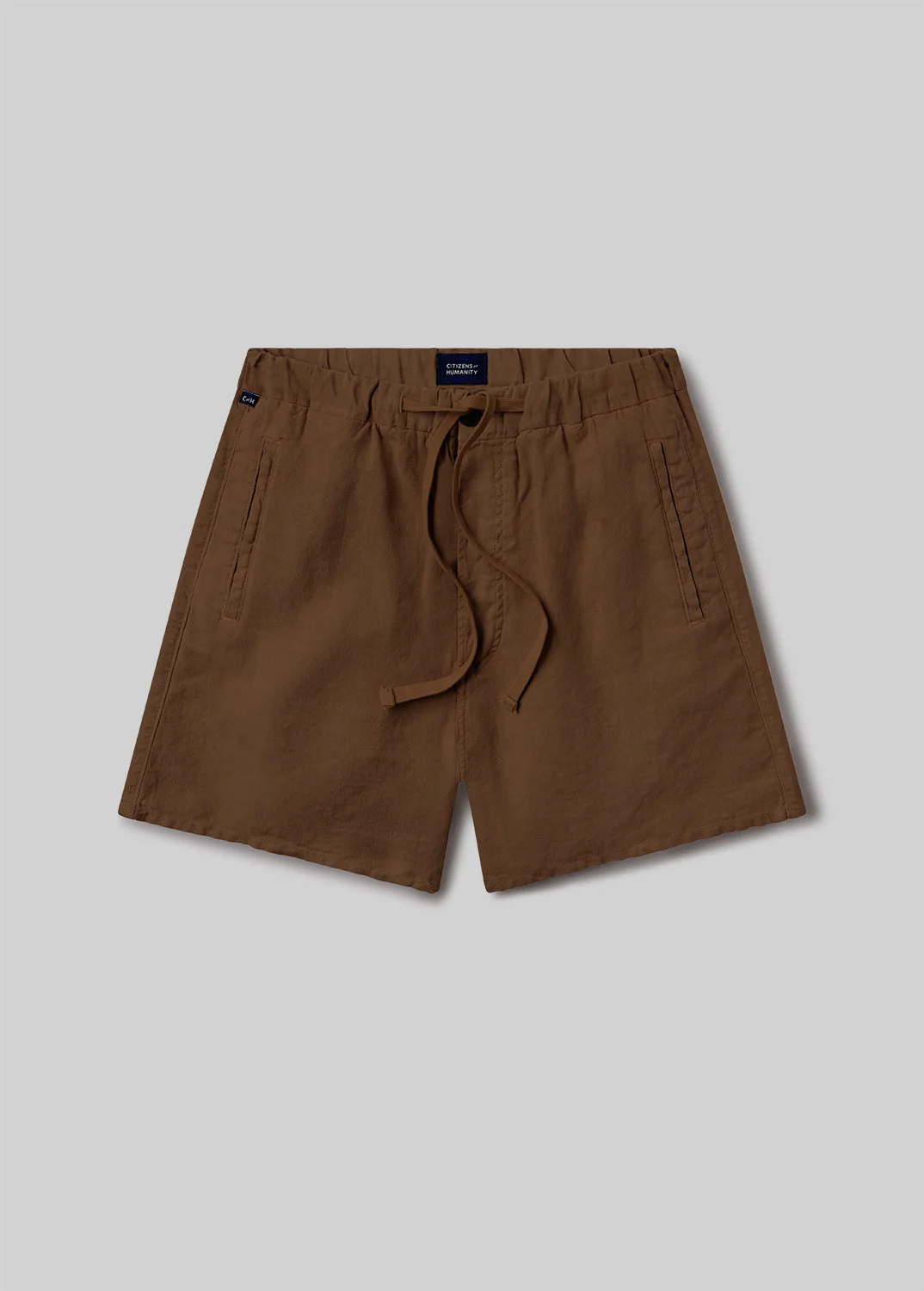 Drawstring Deck Linen Short
In Kelp - 1