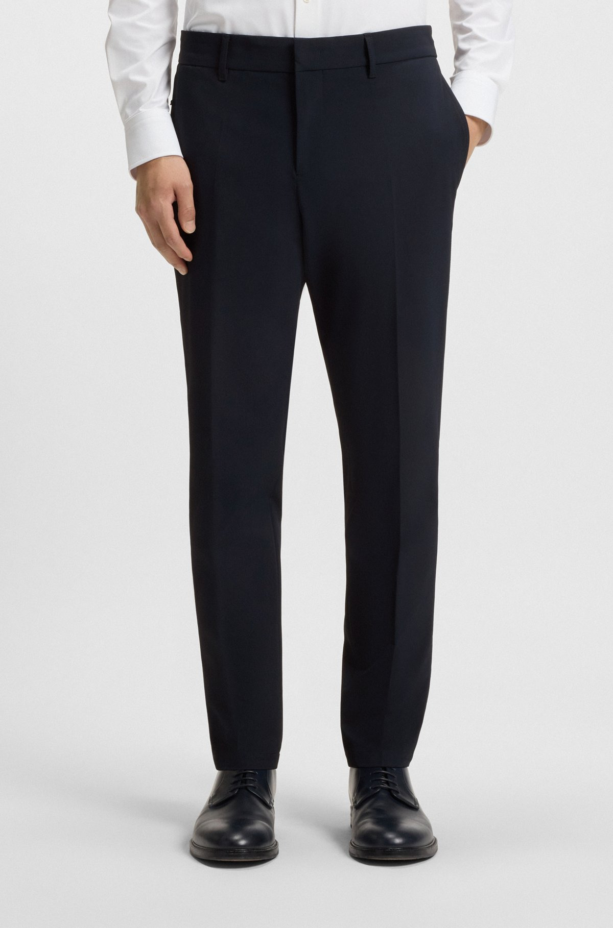 PACKABLE SLIM-FIT TROUSERS IN PERFORMANCE-STRETCH FABRIC - 2