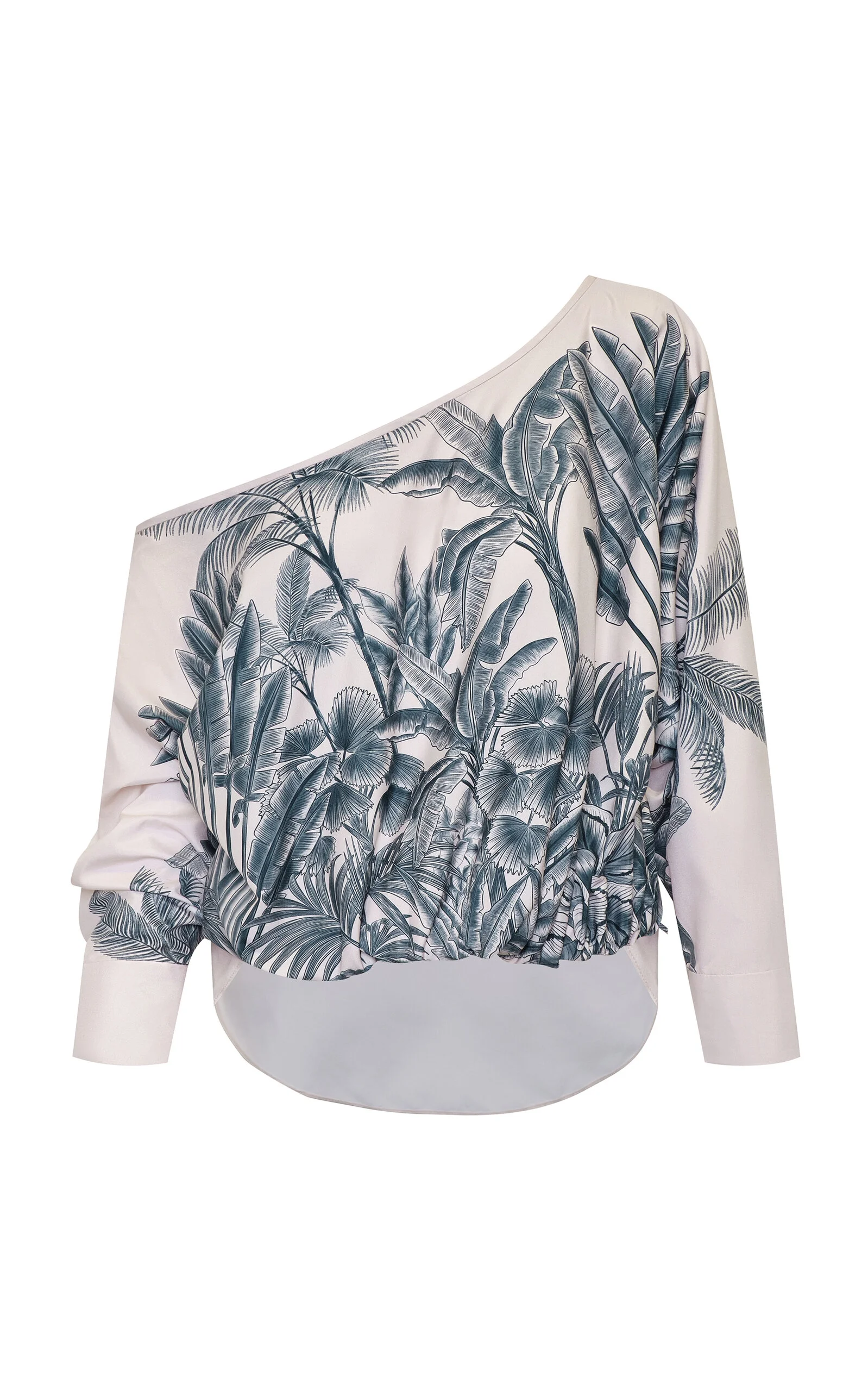 Mioh Printed Crepe De Chine Blouse print - 1