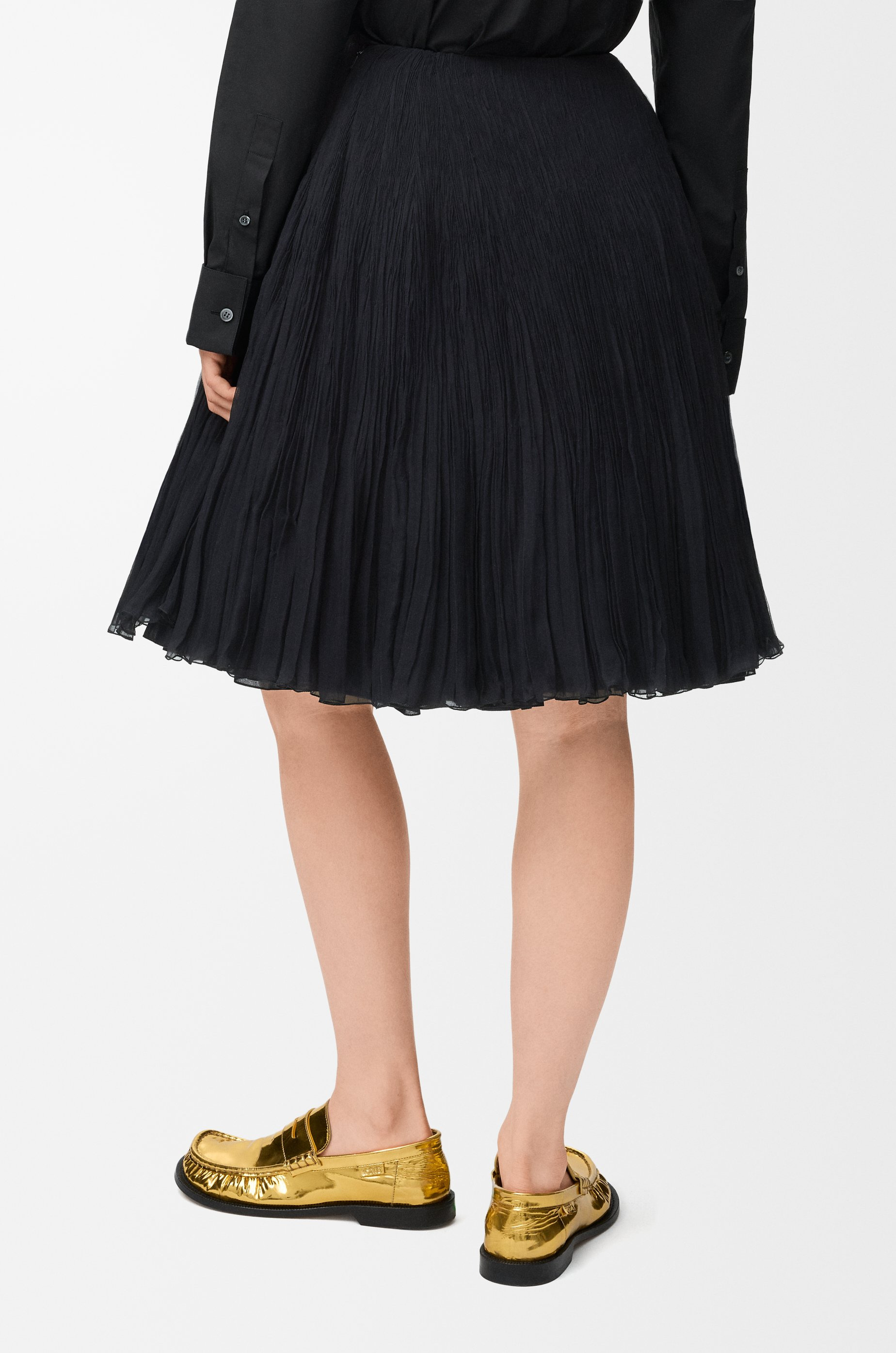 Skirt in silk blend - 4