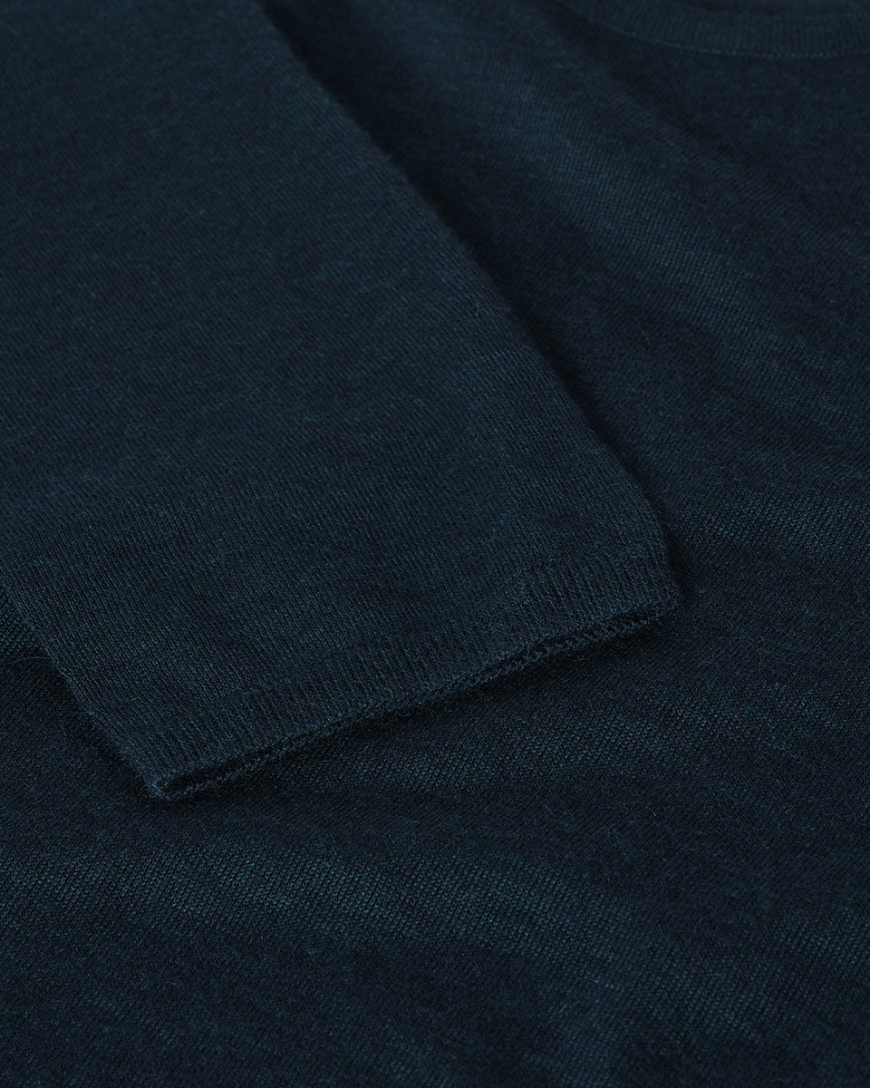 Superfine Cashmere Green Jumper - 6