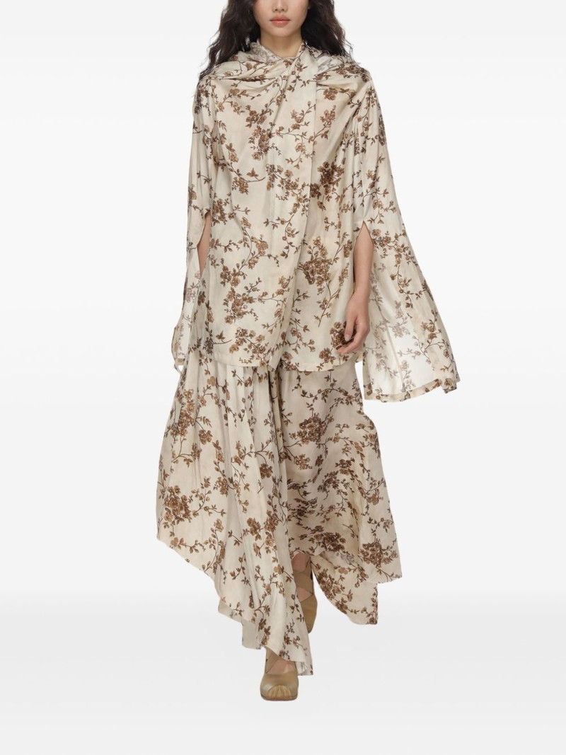 UMA WANG Genit midi skirt outlook
