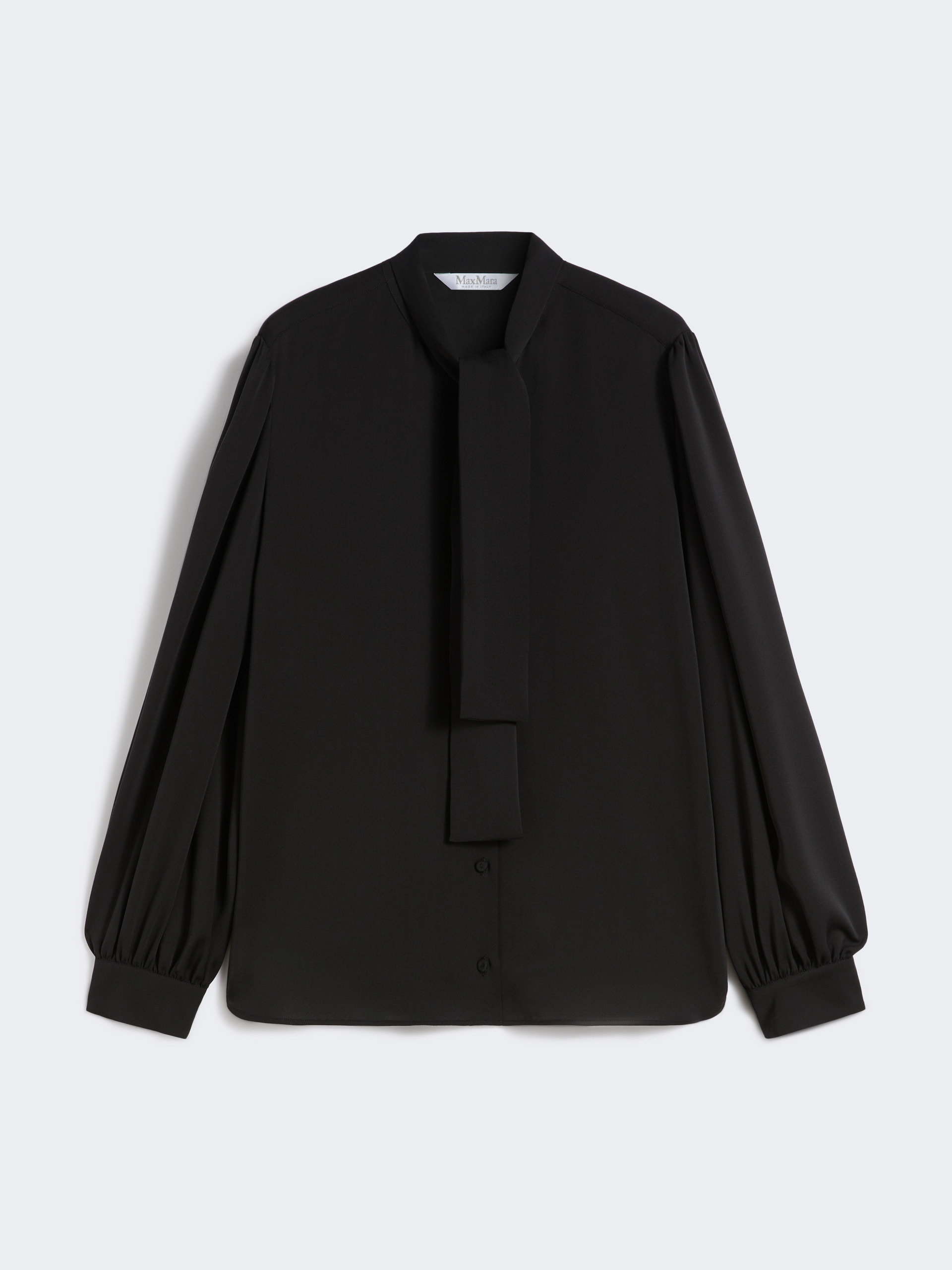 MELANIA Silk charmeuse shirt - 1