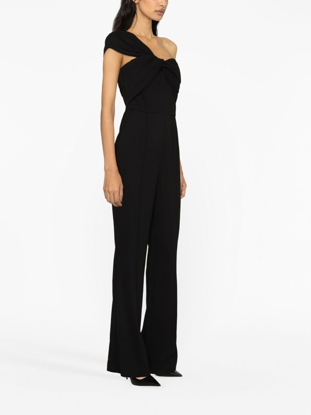 asymmetric sleeveless jumpsuit - 4