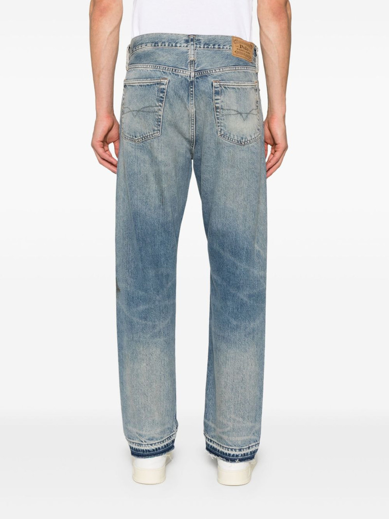 mid-rise straight-leg jeans 4