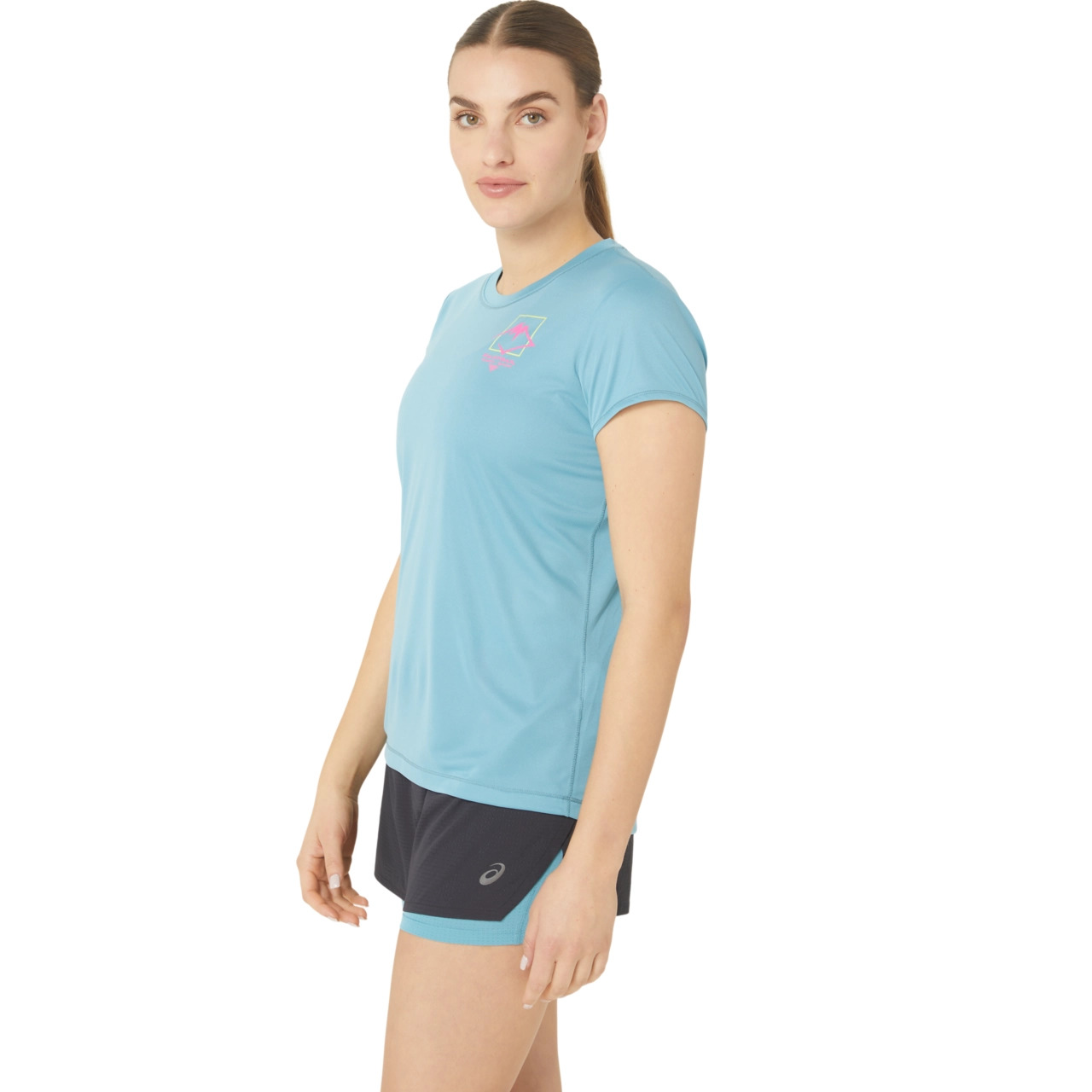 WOMEN'S FUJITRAIL LOGO SHORT SLEEVE TOP - 3