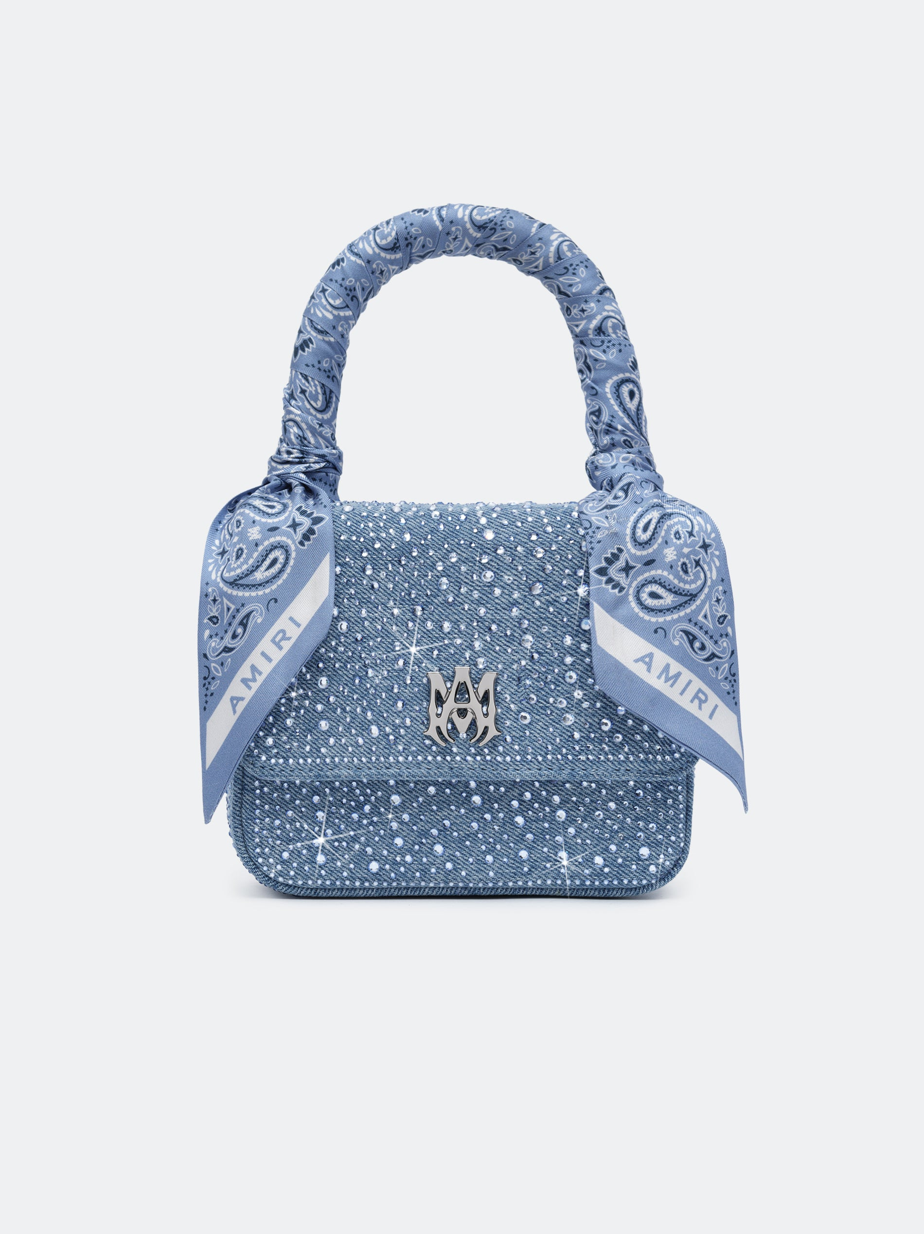 CRYSTAL DENIM MICRO MA BAG - 2