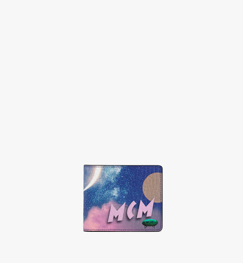 Aren Bifold Wallet in Retro Futurism Visetos 1