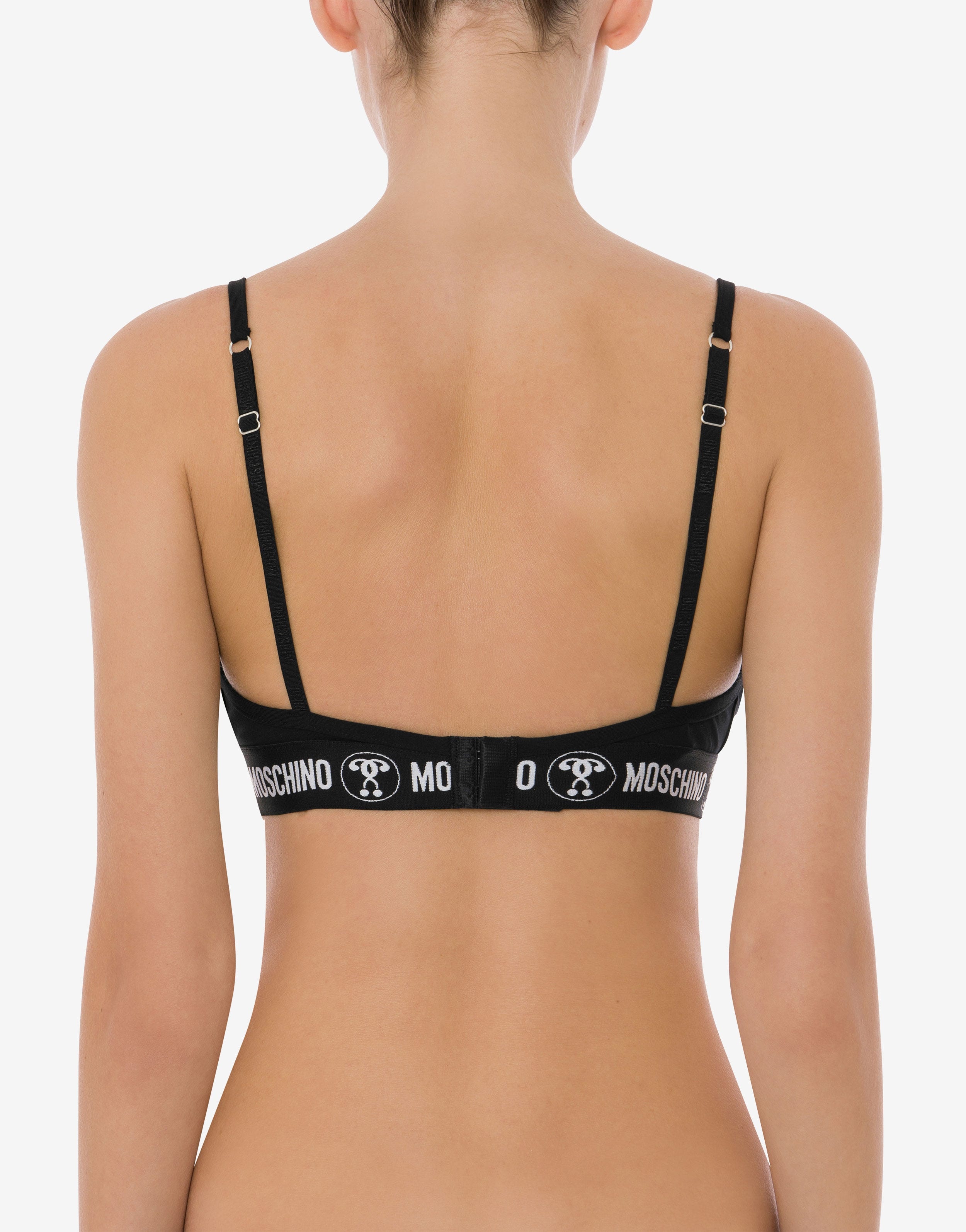 DOUBLE QUESTION MARK TRIANGLE BRA - 3