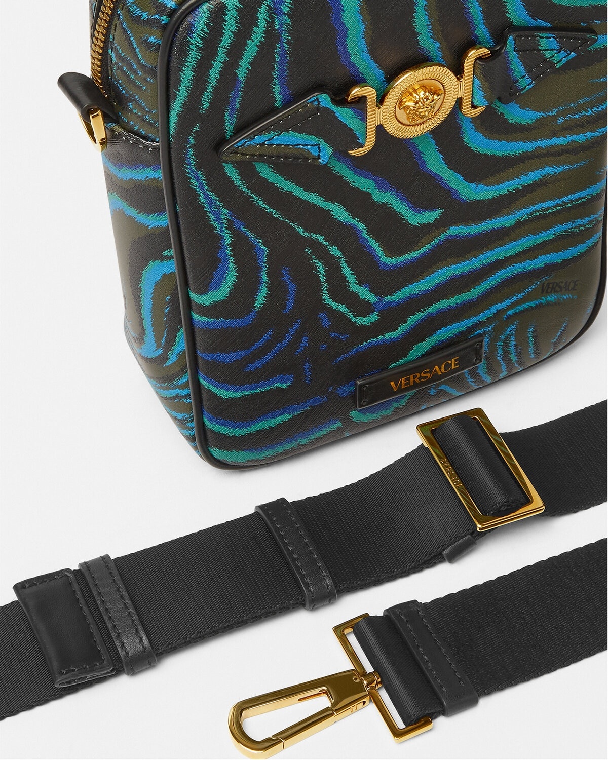 Tiger Medusa Biggie Crossbody Bag - 5