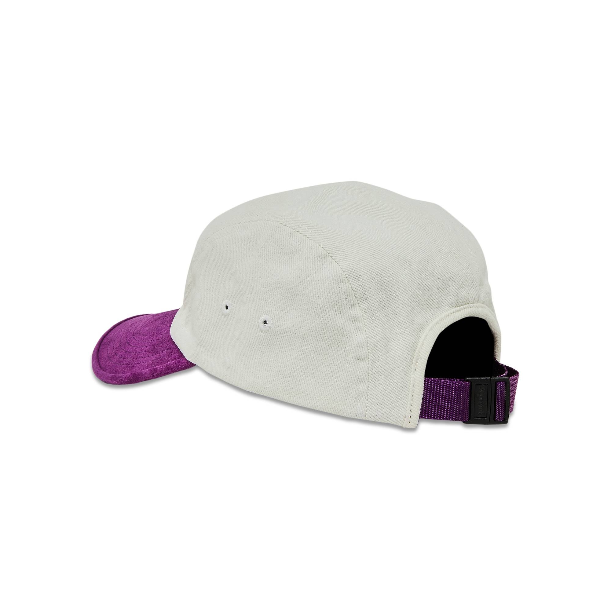 Supreme Suede Visor Camp Cap 'Natural' - 3