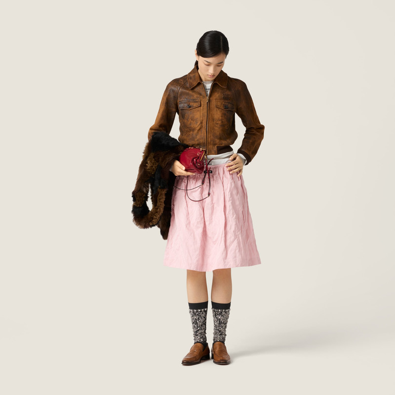 Miu Miu Duchesse skirt outlook