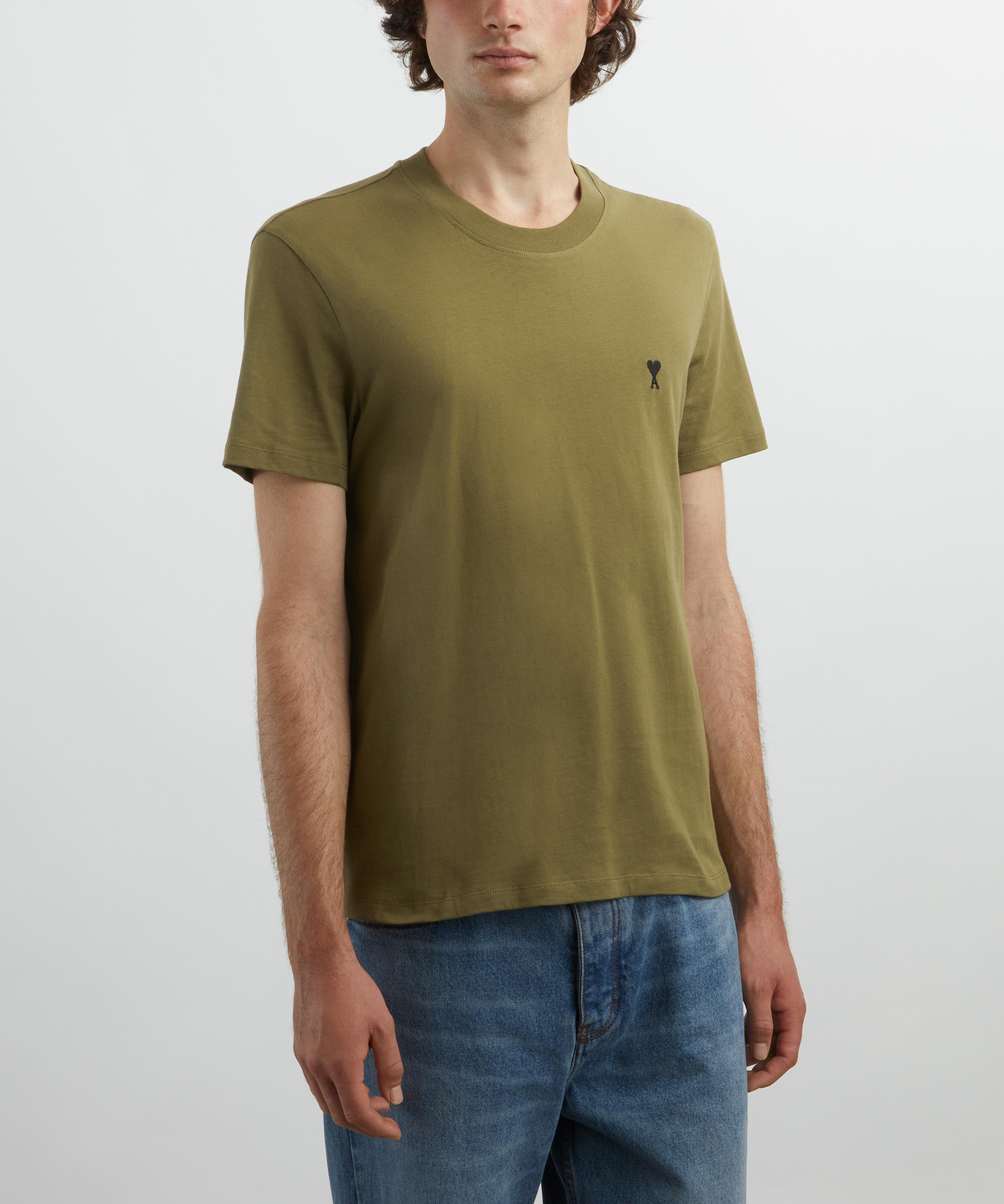 Cotton Contrast Ami de Coeur T-Shirt - 3