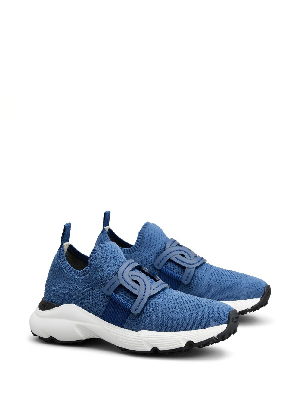 logo-patch low-top sneakers - 2