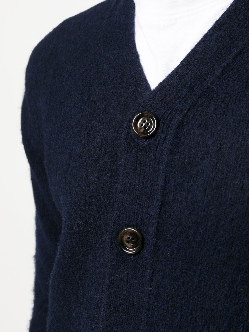 button-down knit cardigan - 9