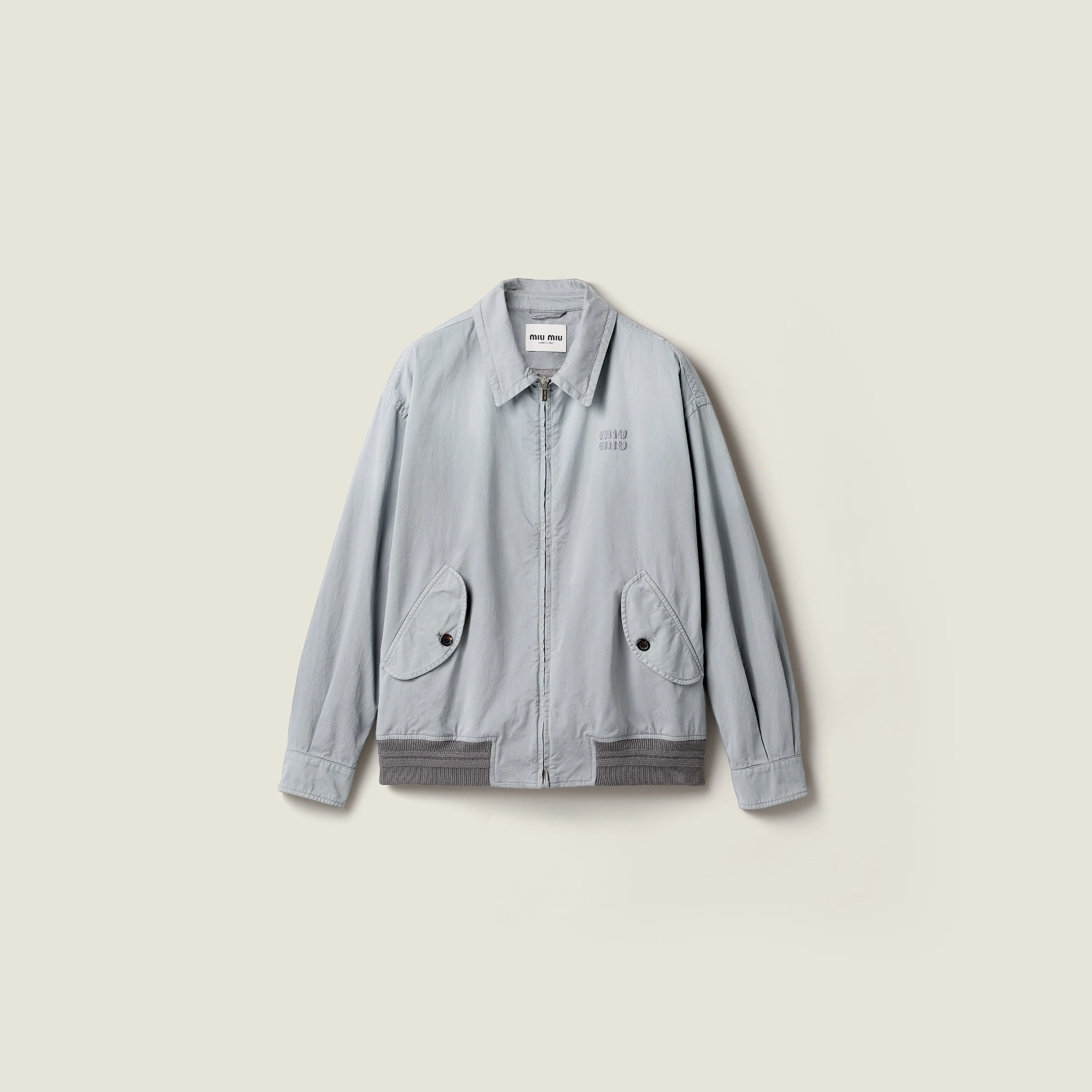 Old twill blouson jacket - 1