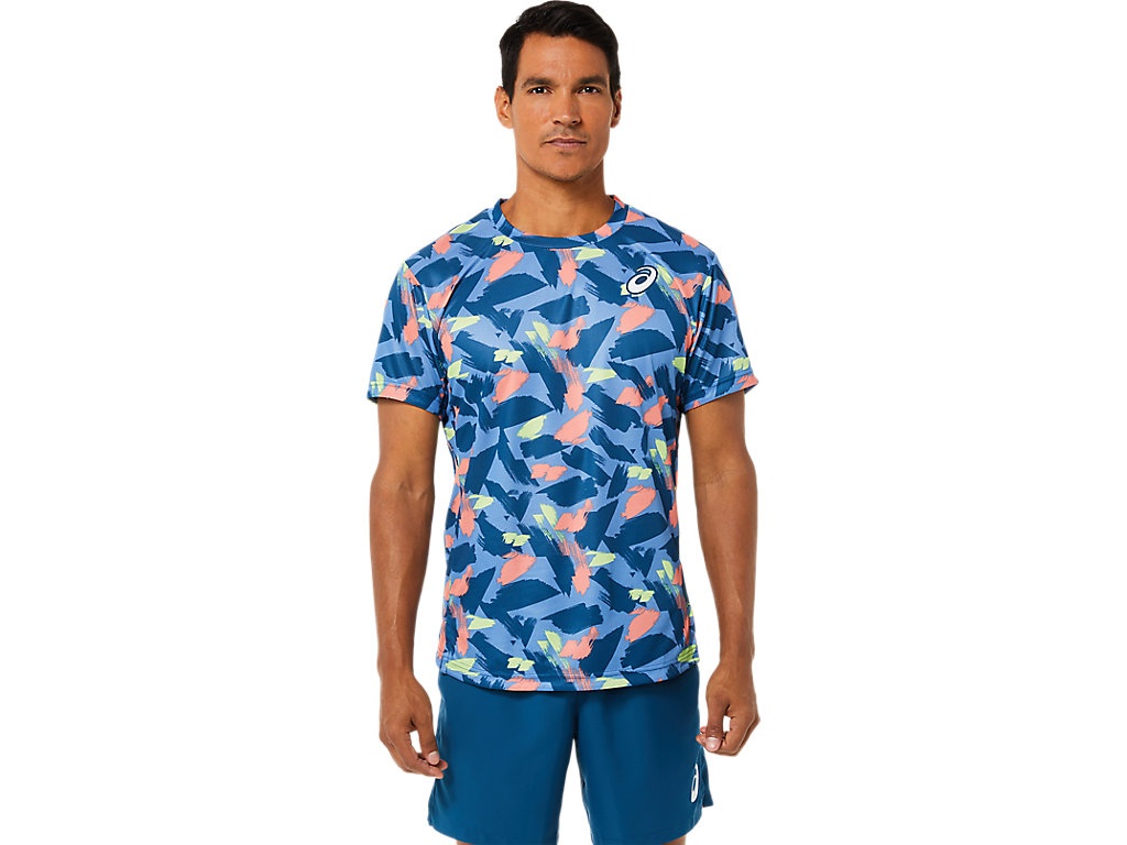 MEN'S MATCH GRAPHIC SHORT SLEEVE TOP - 1