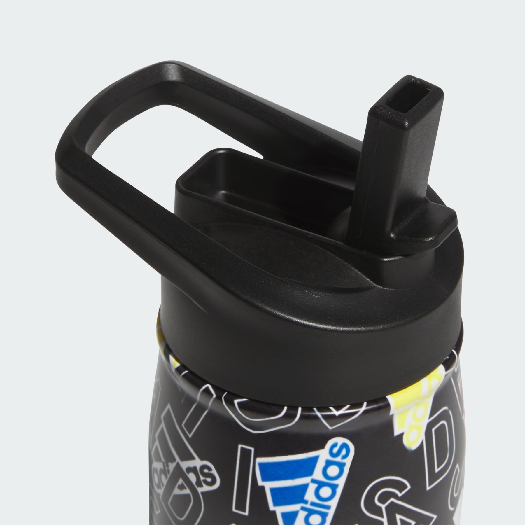 Steel Straw Metal Bottle 600 ML - 4