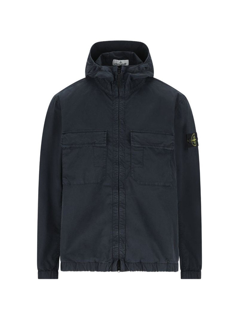 chest-pocket hooded jacket 1