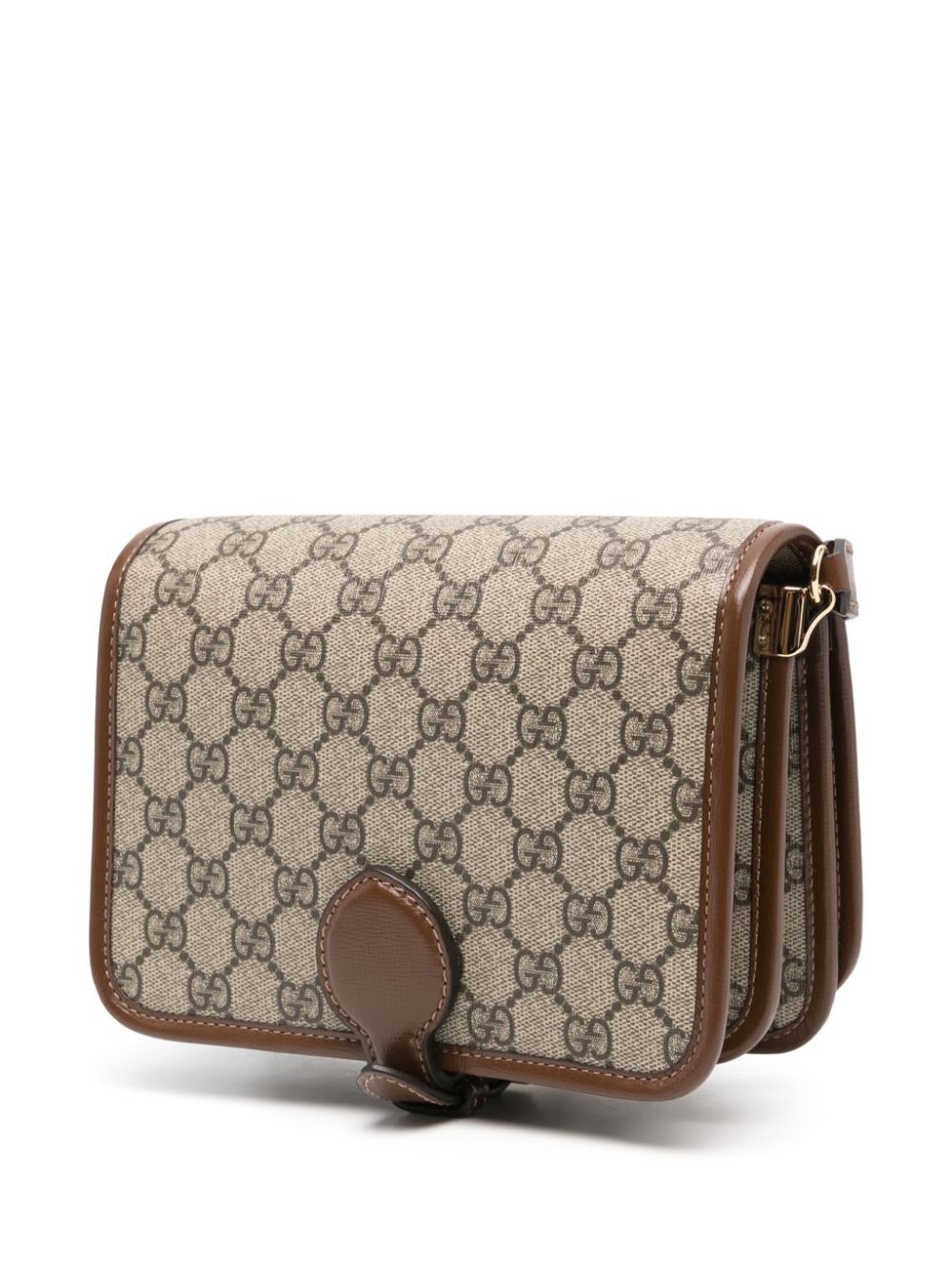 GG-canvas messenger bag - 3