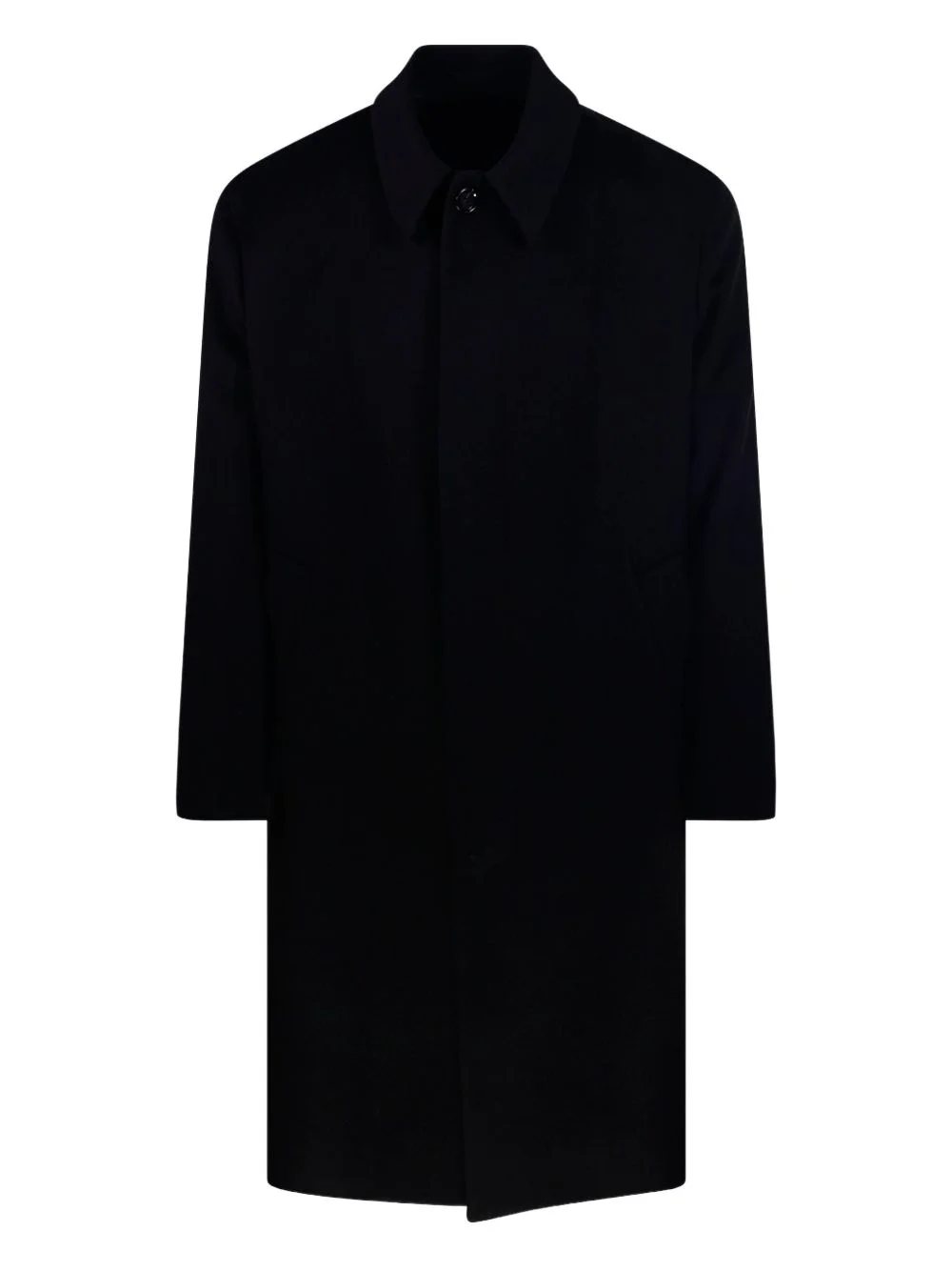 button-closure coat - 1