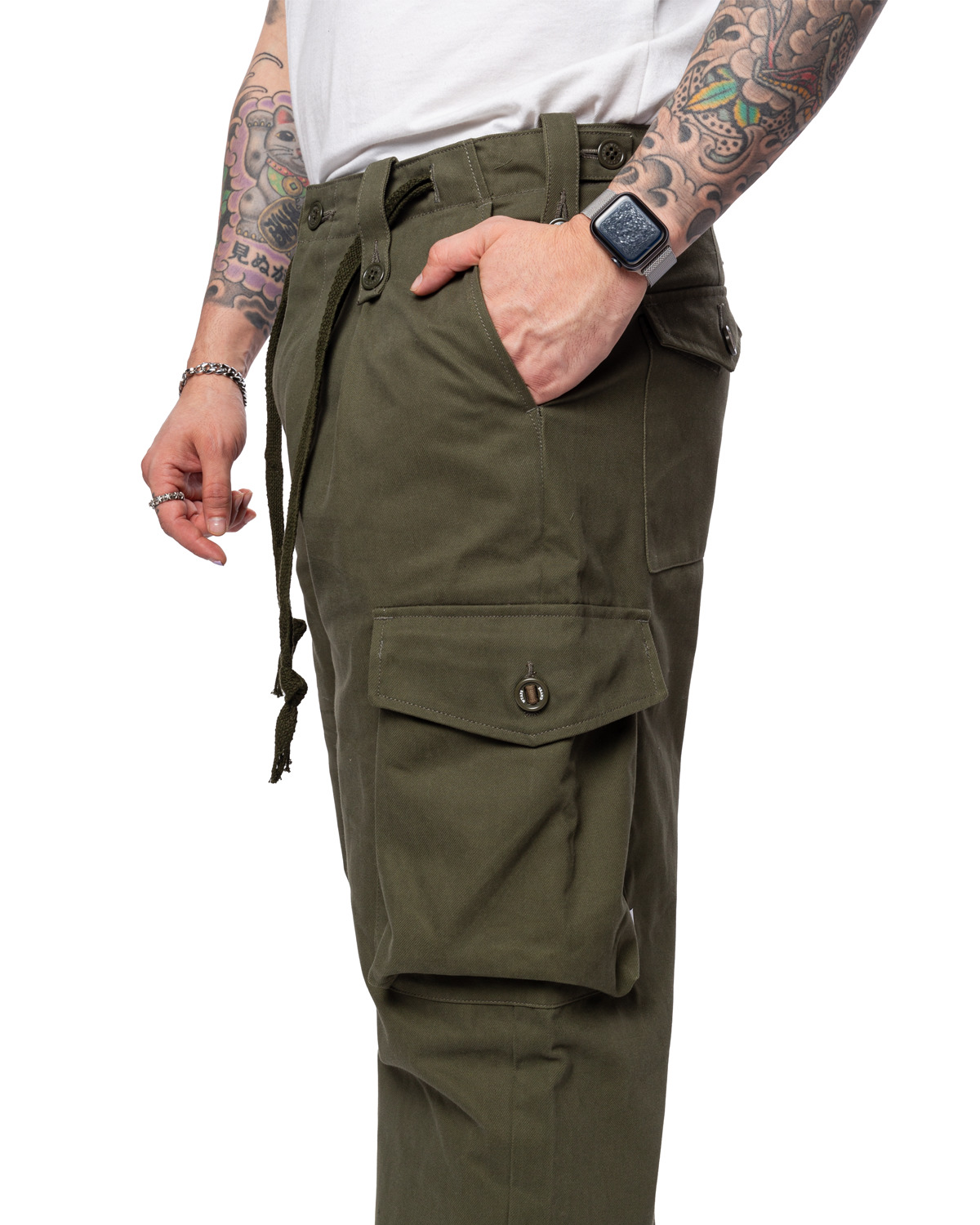 MILT2001/Trousers/Cotton. Twill Olive Drab - 4