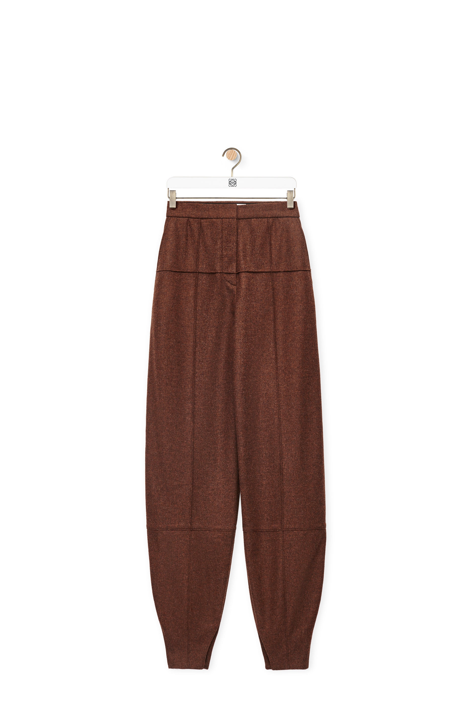 Balloon trousers in wool - 1