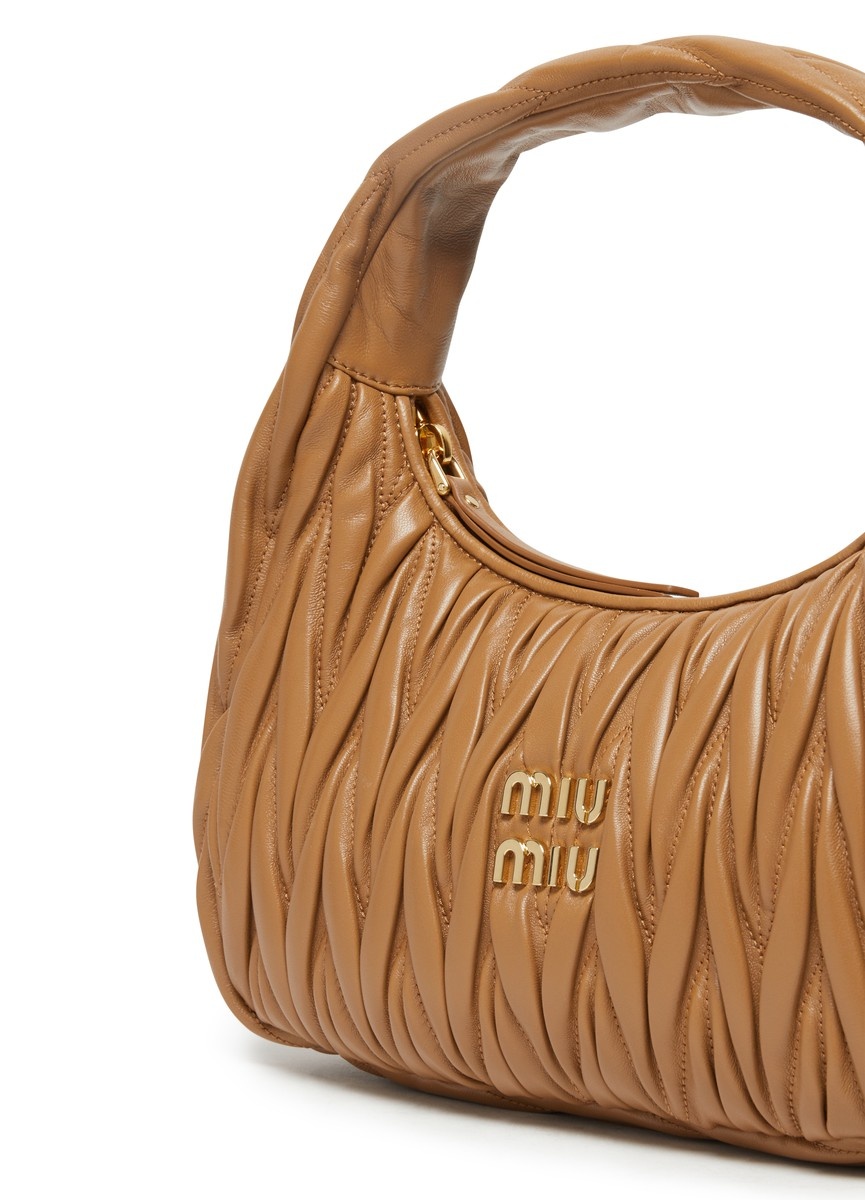 Miu Wander medium hobo bag - 7