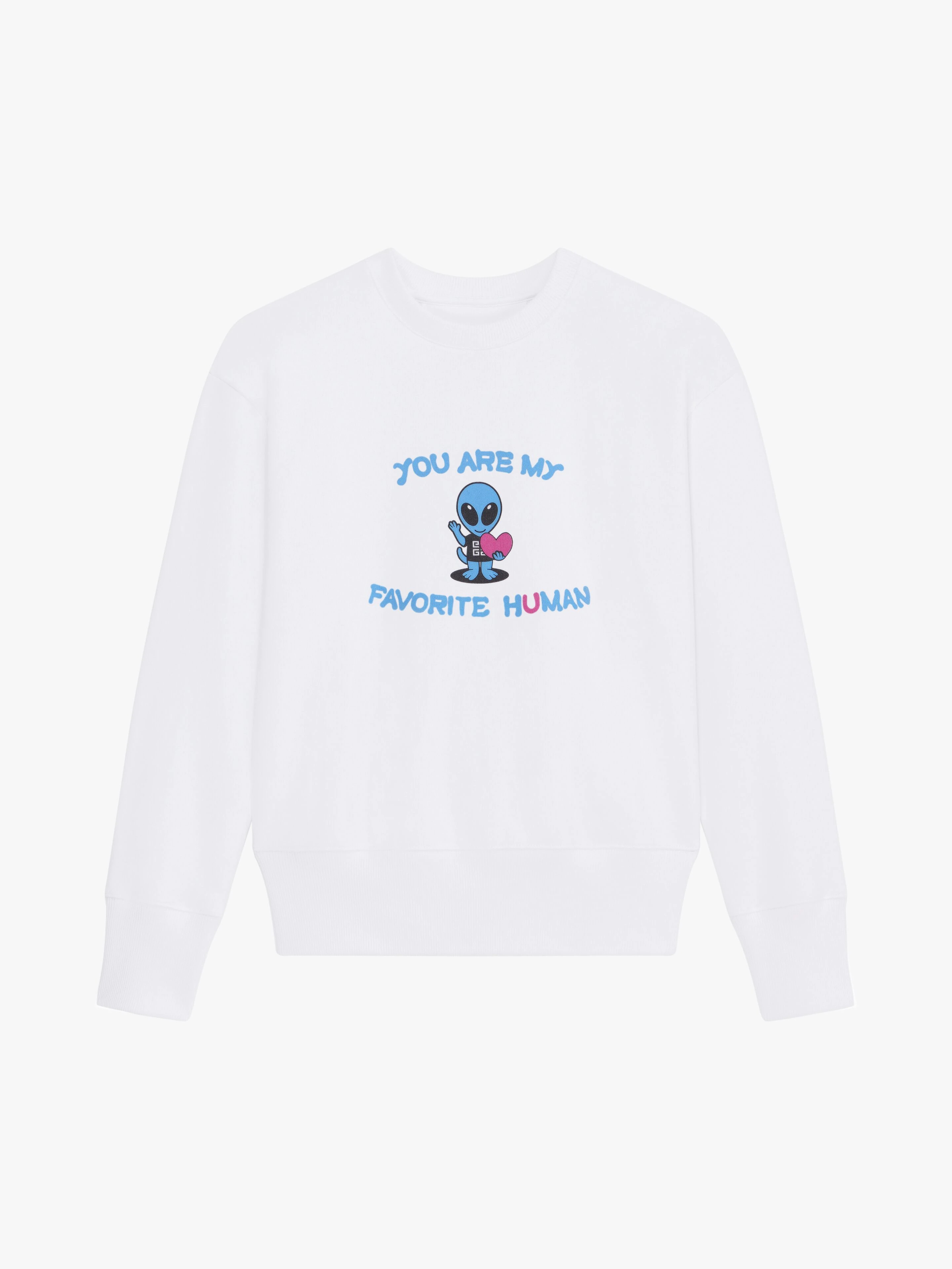 SWEATSHIRT IN PRINTED FELPA - 1