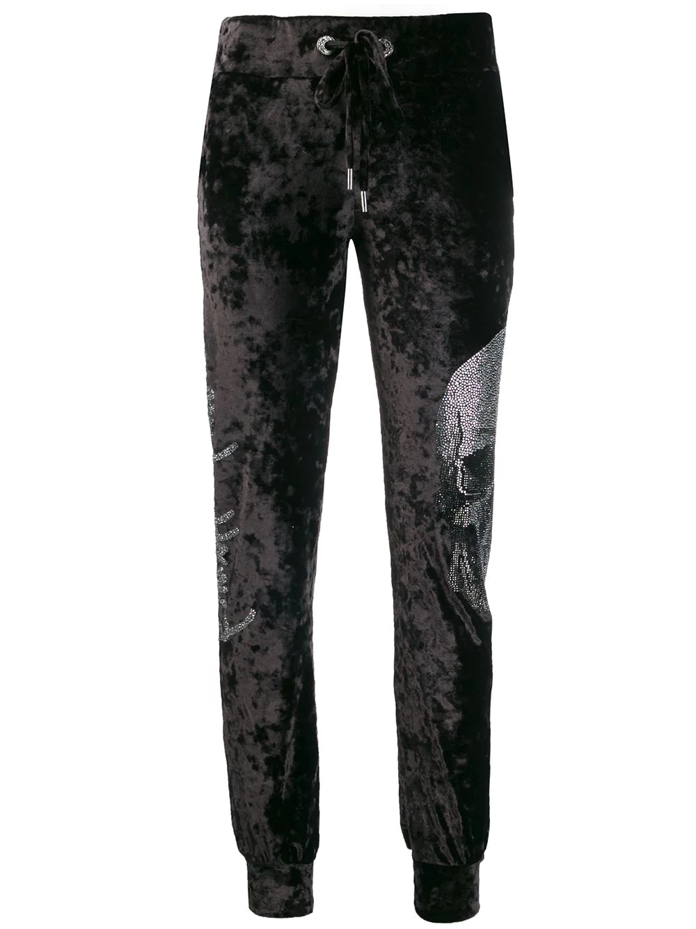 skull track trousers - 1