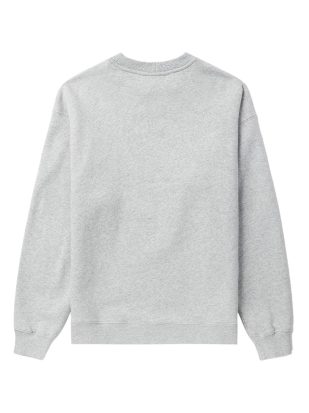 logo-embroidered cotton sweatshirt - 6
