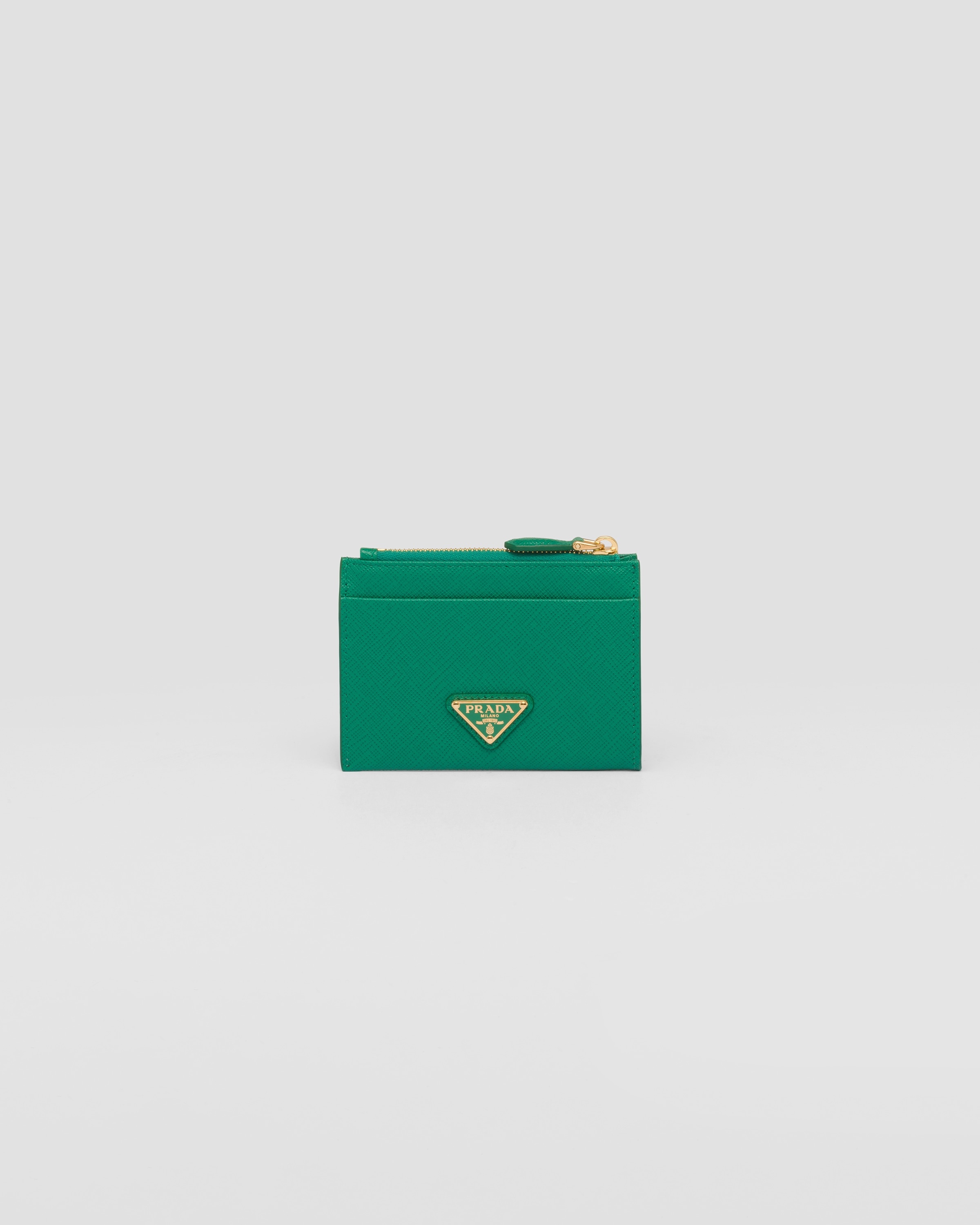 Saffiano Leather Card Holder - 1