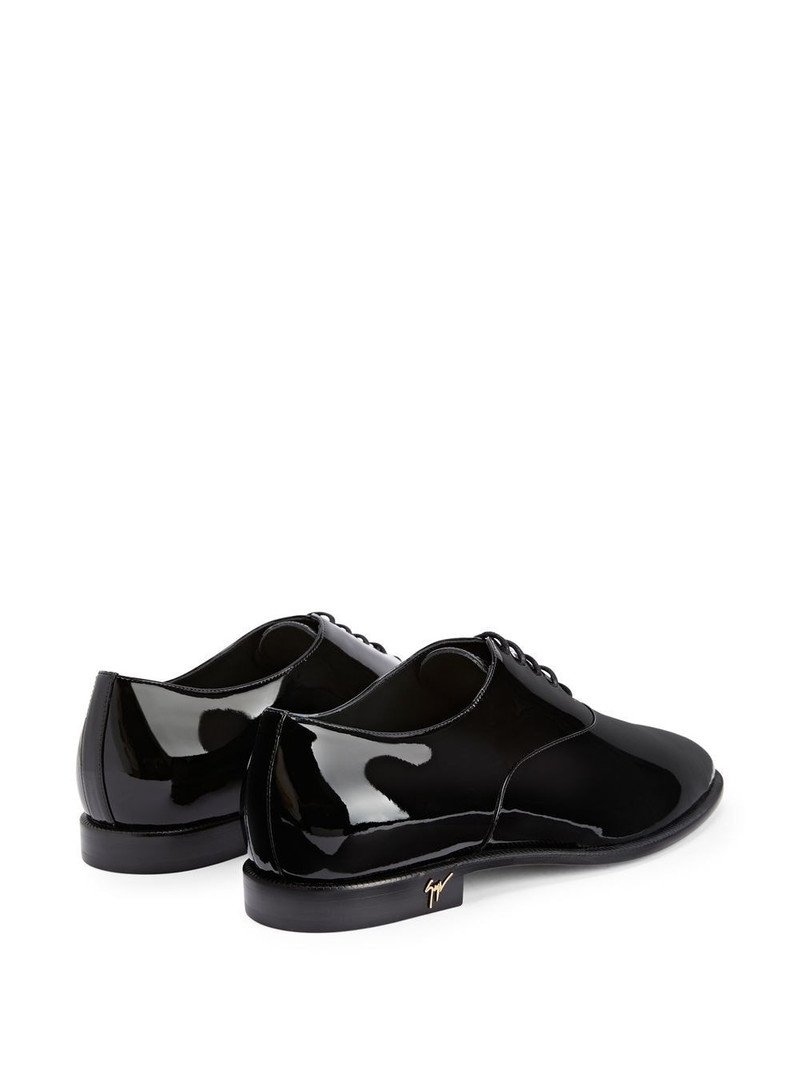 Melithon patent leather Oxford shoes 3