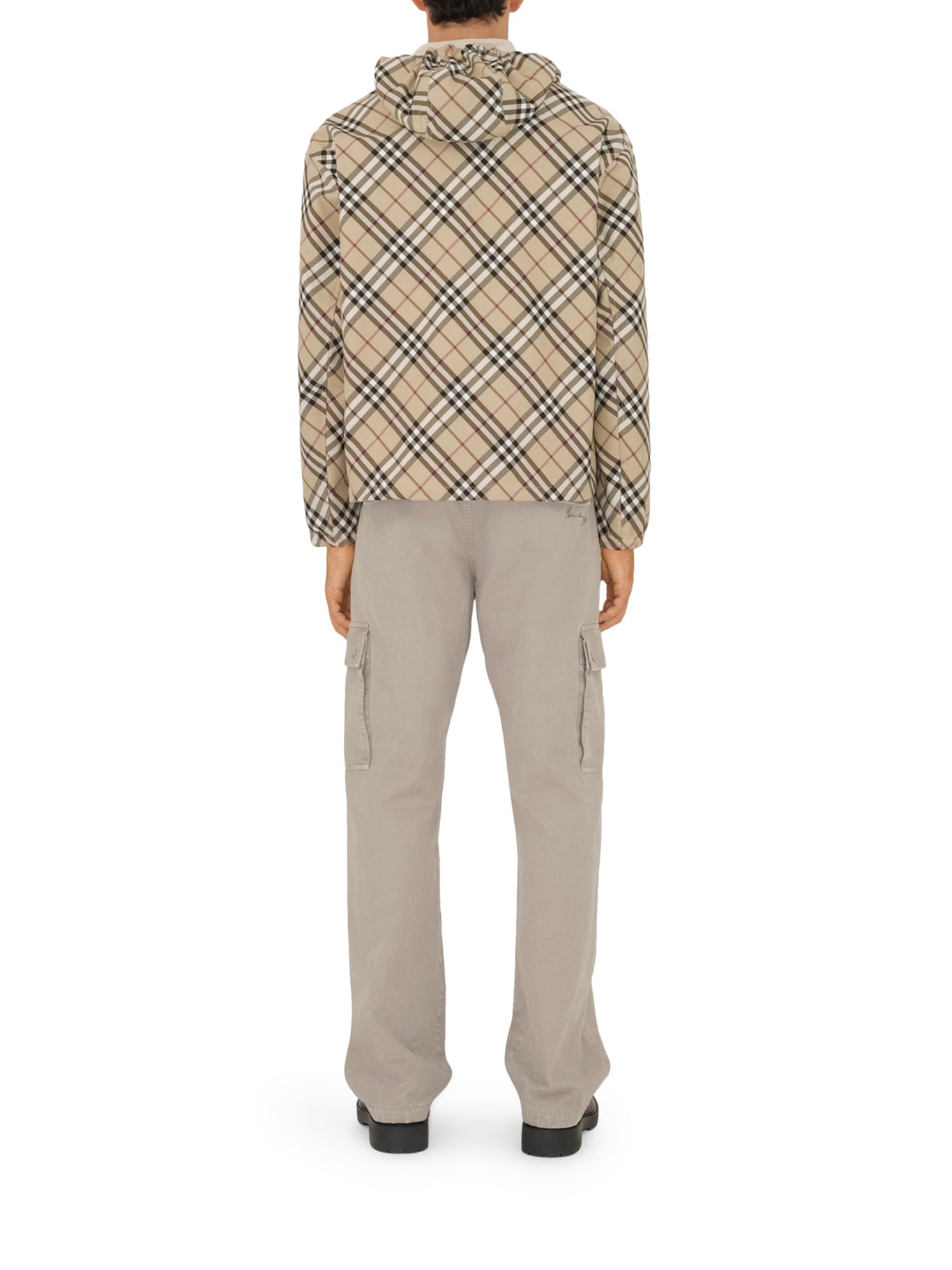 CHECK TWILL JACKET - 4