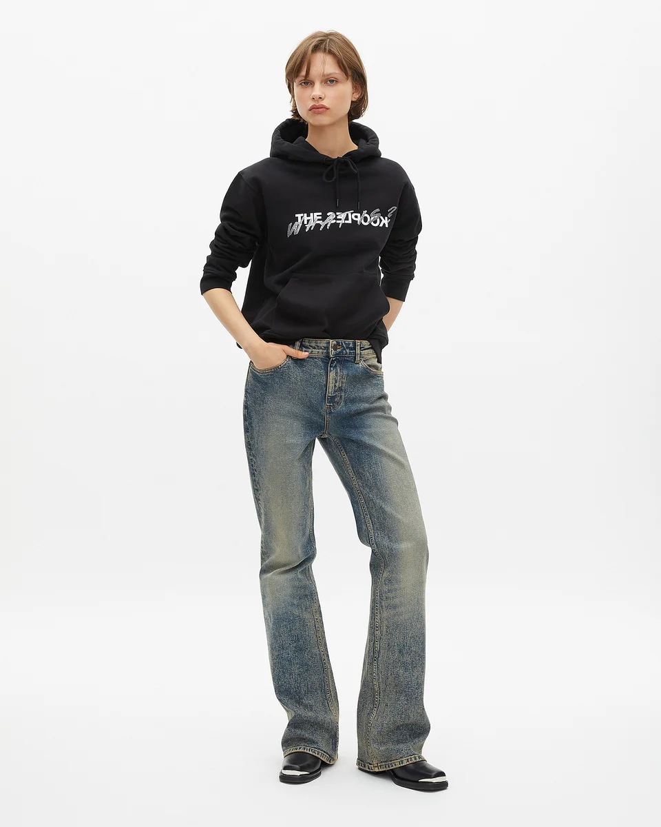 WHAT IS HOODIE WITH BLACK RHINESTONES - 1